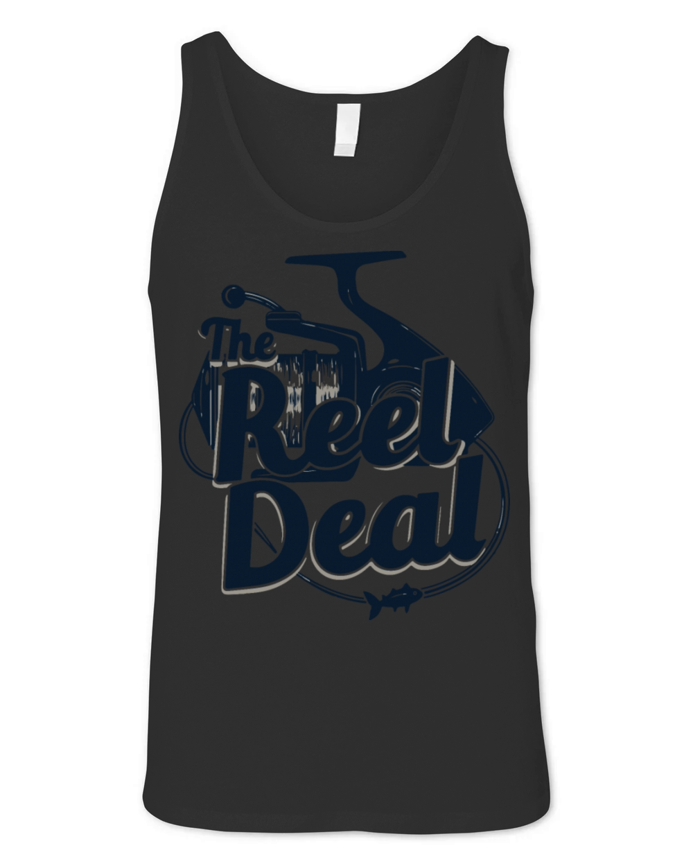 The Reel Deal - Fly Fishing Unisex Jersey Tank