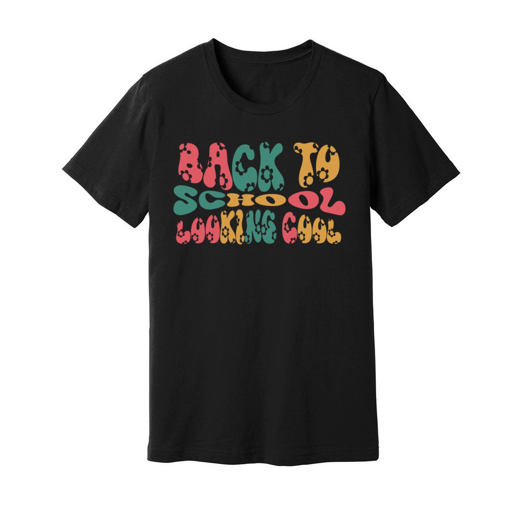 Back To School Looking Cool Unisex Jersey Tee