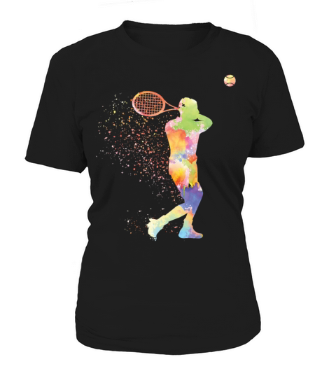 Funny Tennis Player Racket Women's T-Shirt