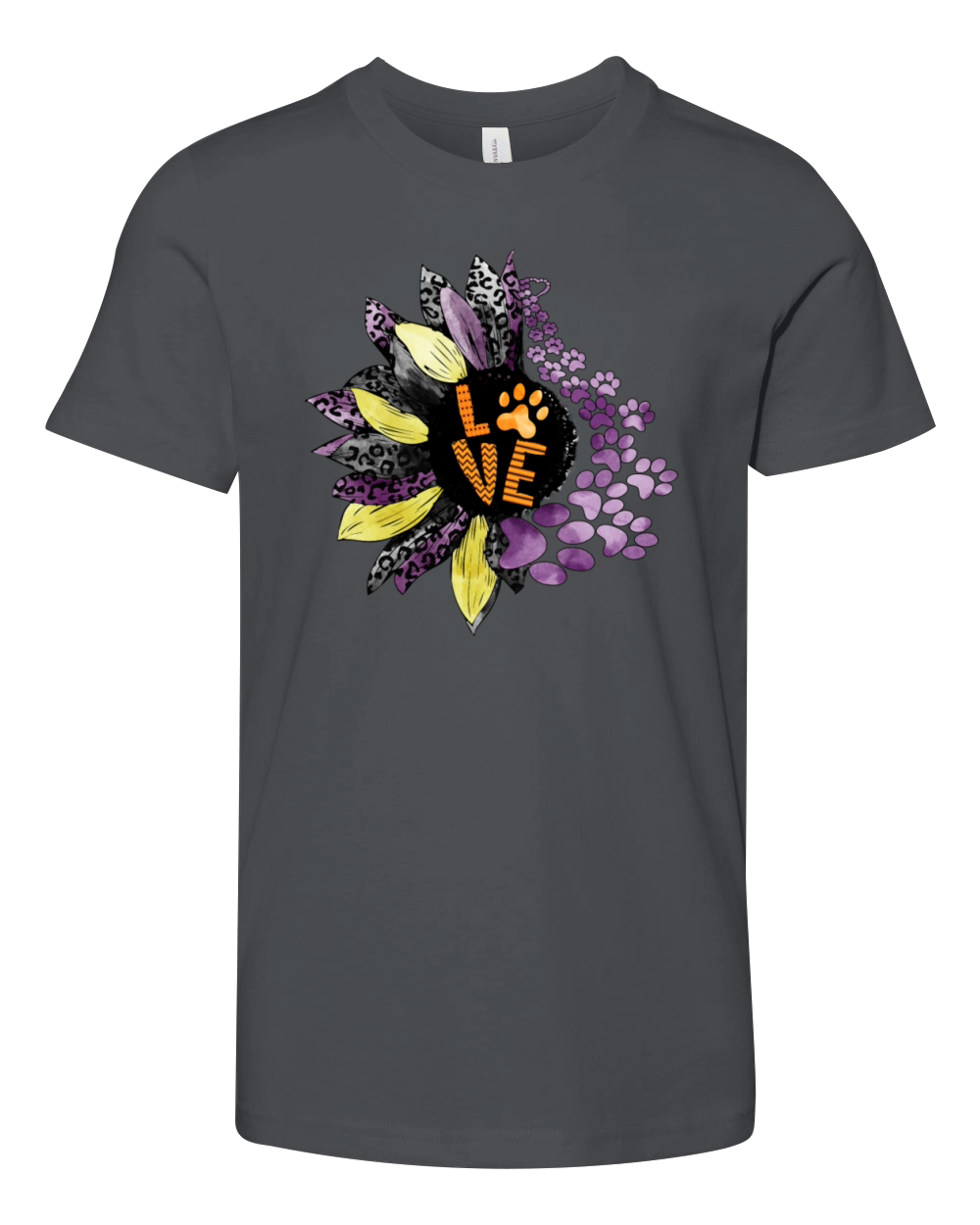 Love Sunflowers Youth Unisex Jersey Tee