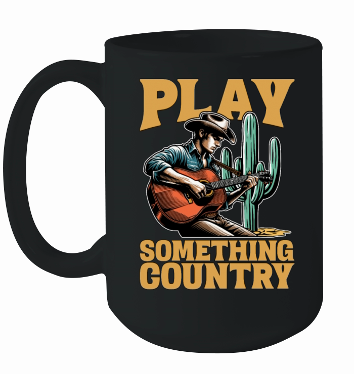 Bluegrass Music Play Something Country Musician Ceramic Mug
