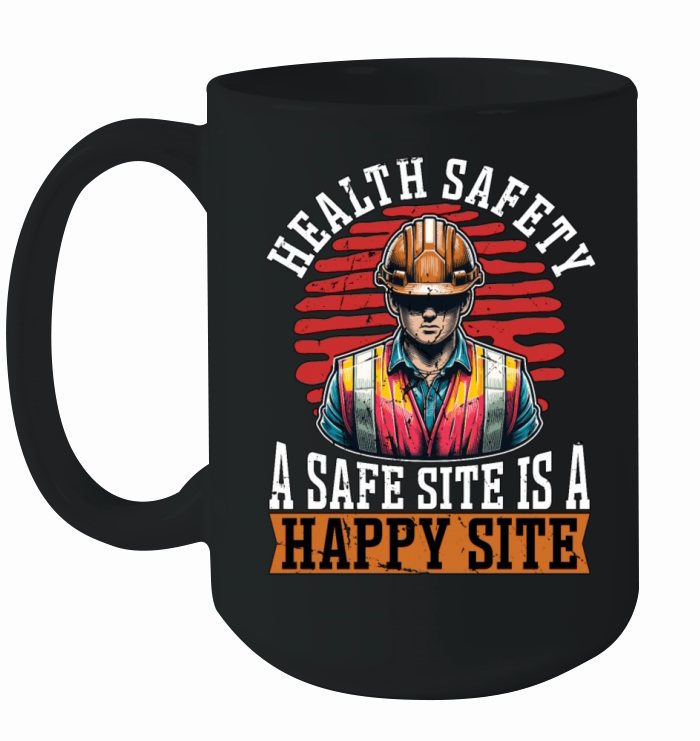 Safety Officer Health Safety A Safe Patrol Control Ceramic Mug