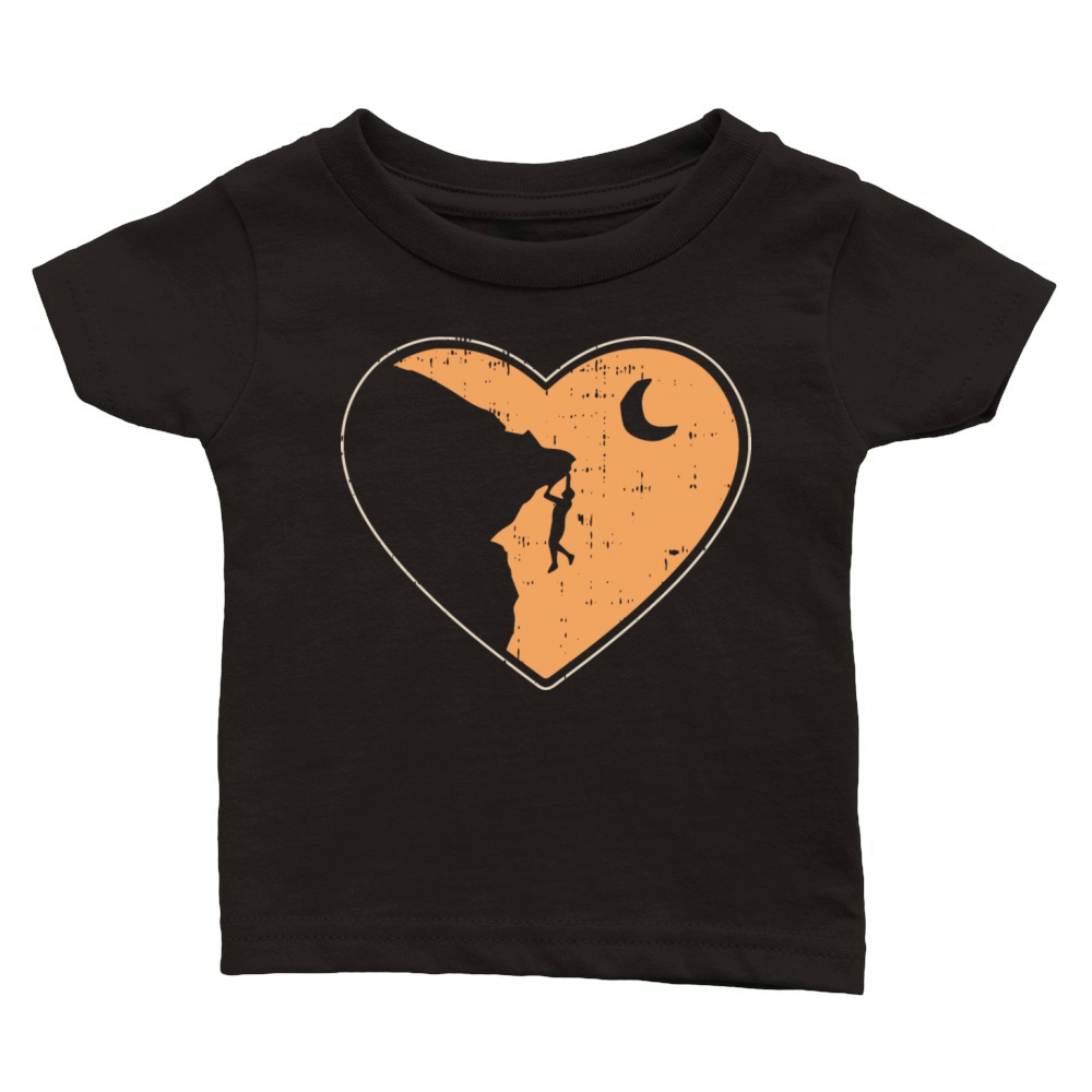 Heart of Climbing Classic Baby Crewneck T-shirt