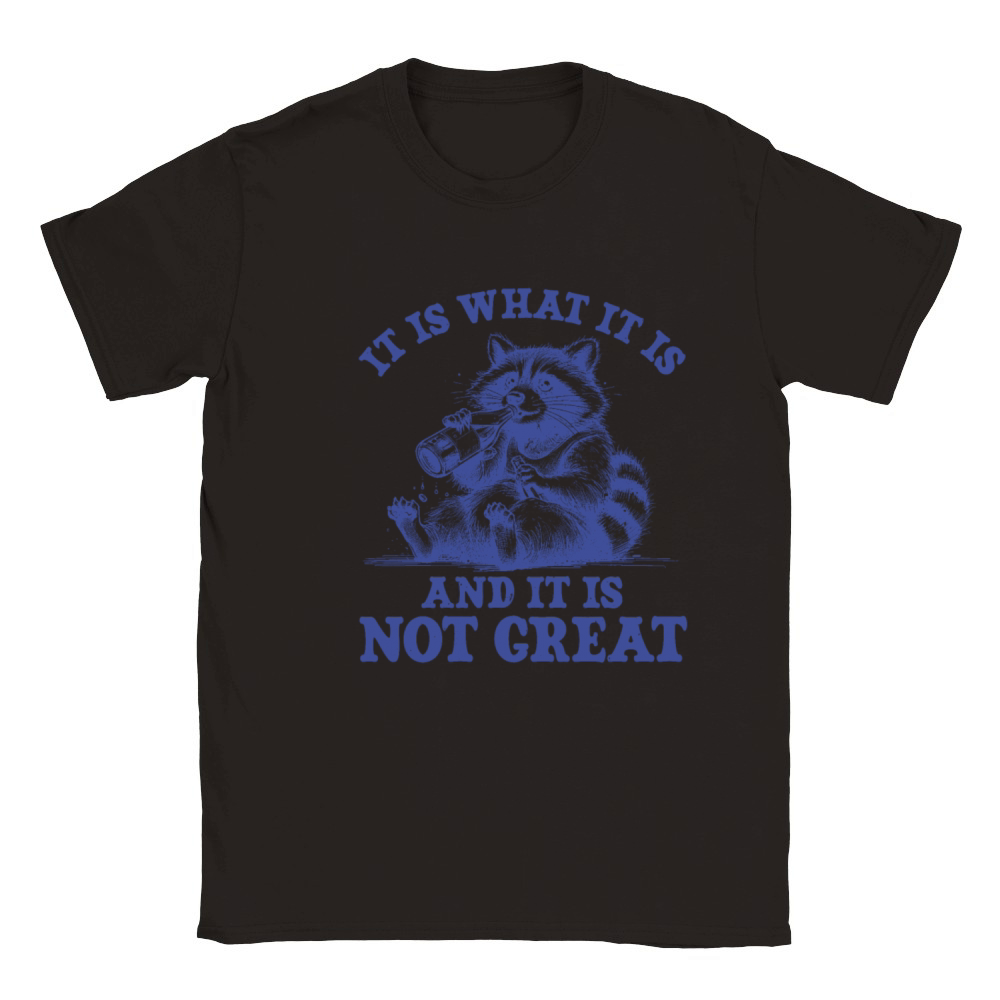 It is What It Is and It Is Not Great Classic Kids Crewneck T-shirt