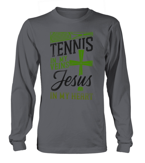Funny Tennis Player Racket Jesus Long sleeved Unisex