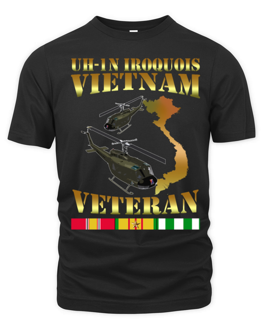 Bell UH 1N Twin Huey helicopter Organic Unisex T-shirt