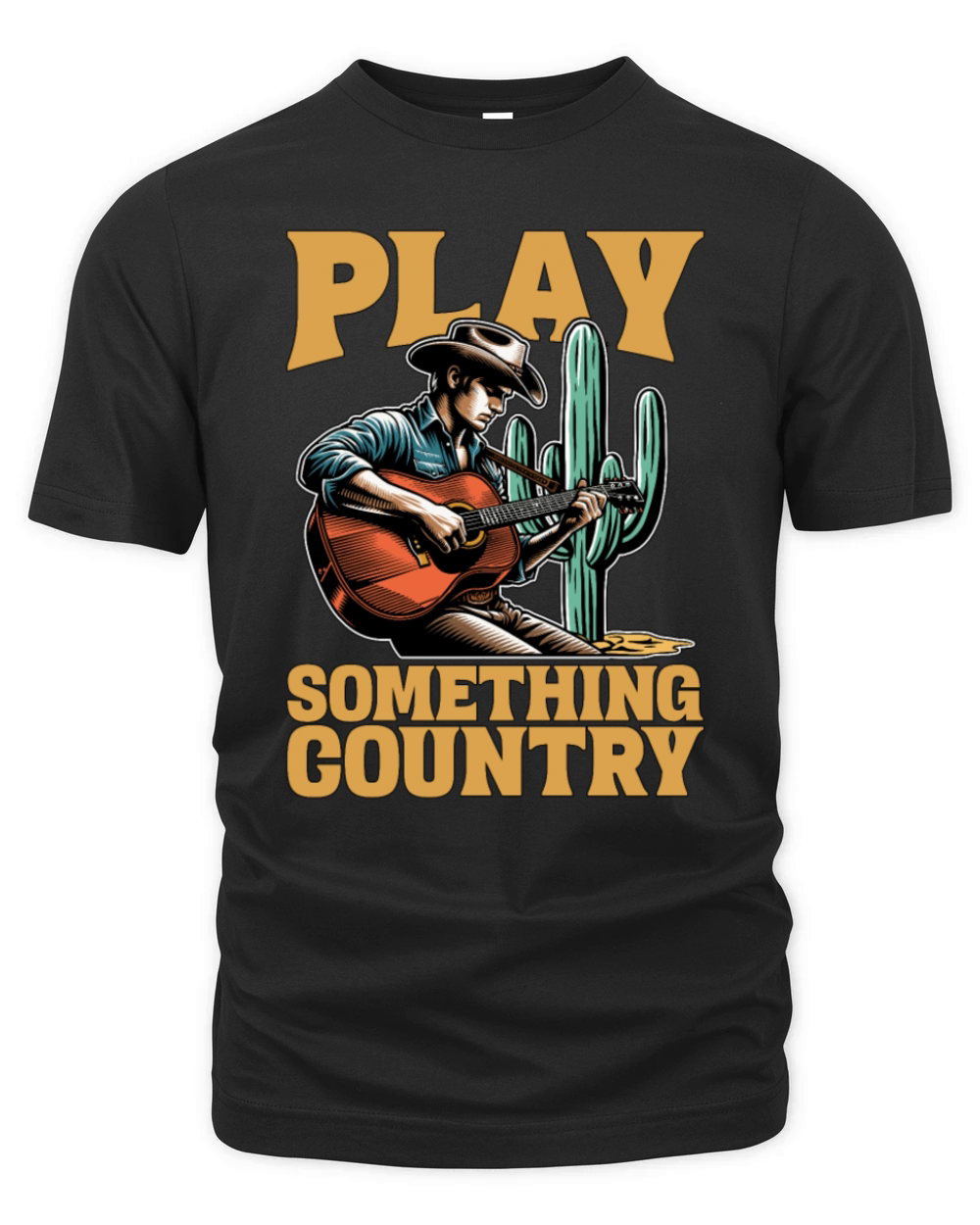 Bluegrass Music Play Something Country Musician Organic Unisex T-shirt