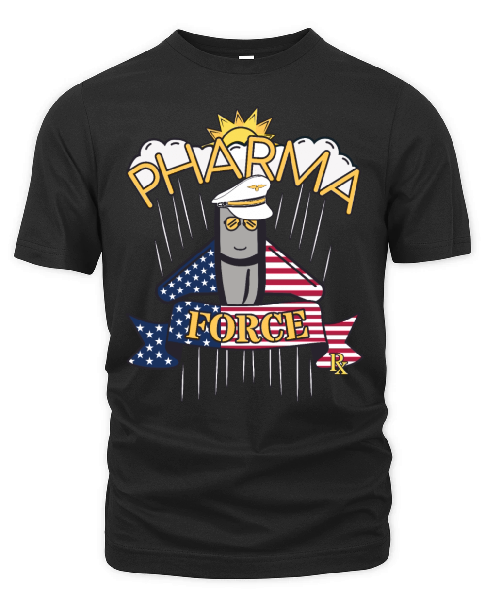 Pharmacy USA Pharma Force Organic Unisex T-shirt
