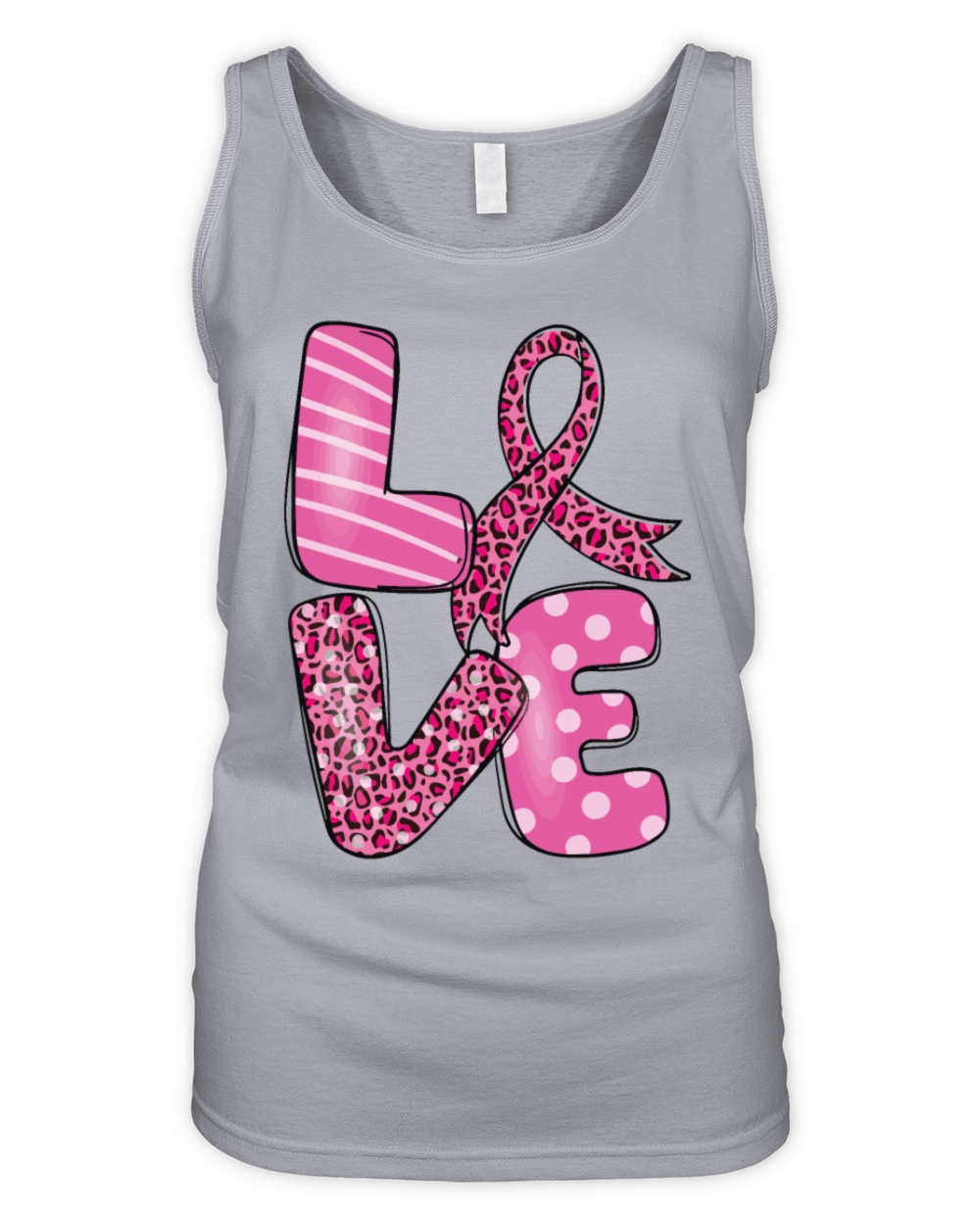 Love Breast Cancer Survivor Breast Cancer Month Organic Women's Tank Top