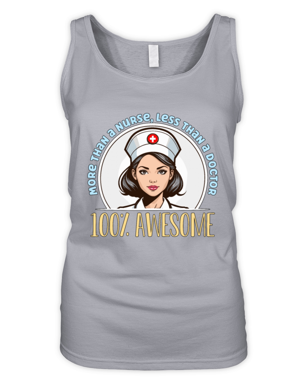 Nurse Practitioner More Than A Nurse Healthcare Organic Women's Tank Top