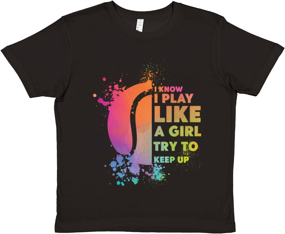 Funny Tennis Player Racket I Know Premium Kids Crewneck T-shirt