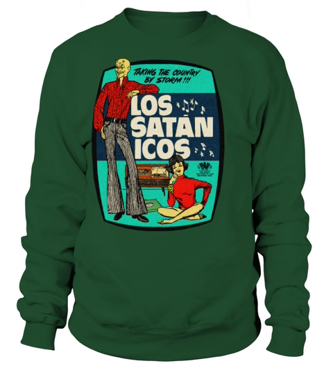 Vintage Mexican Devil Light Rock Band Sweatshirt Unisex