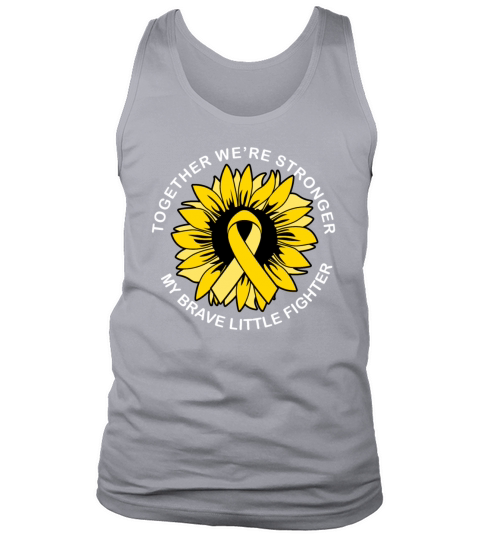 Brave Little Fighter Child Cancer Awareness Shirt Tank Top Unisex