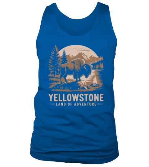 Yellowstone Land Of Adventure Tank Top Unisex