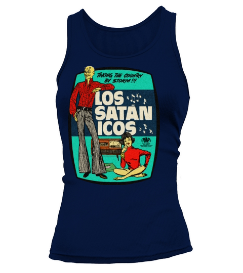 Vintage Mexican Devil Light Rock Band Tank top Woman