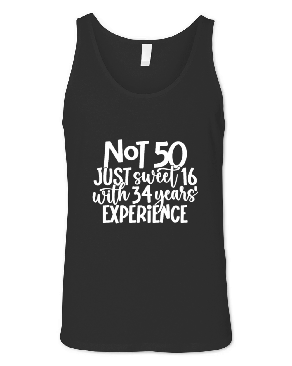Celebrate Your 50th Birthday Unisex Jersey Tank