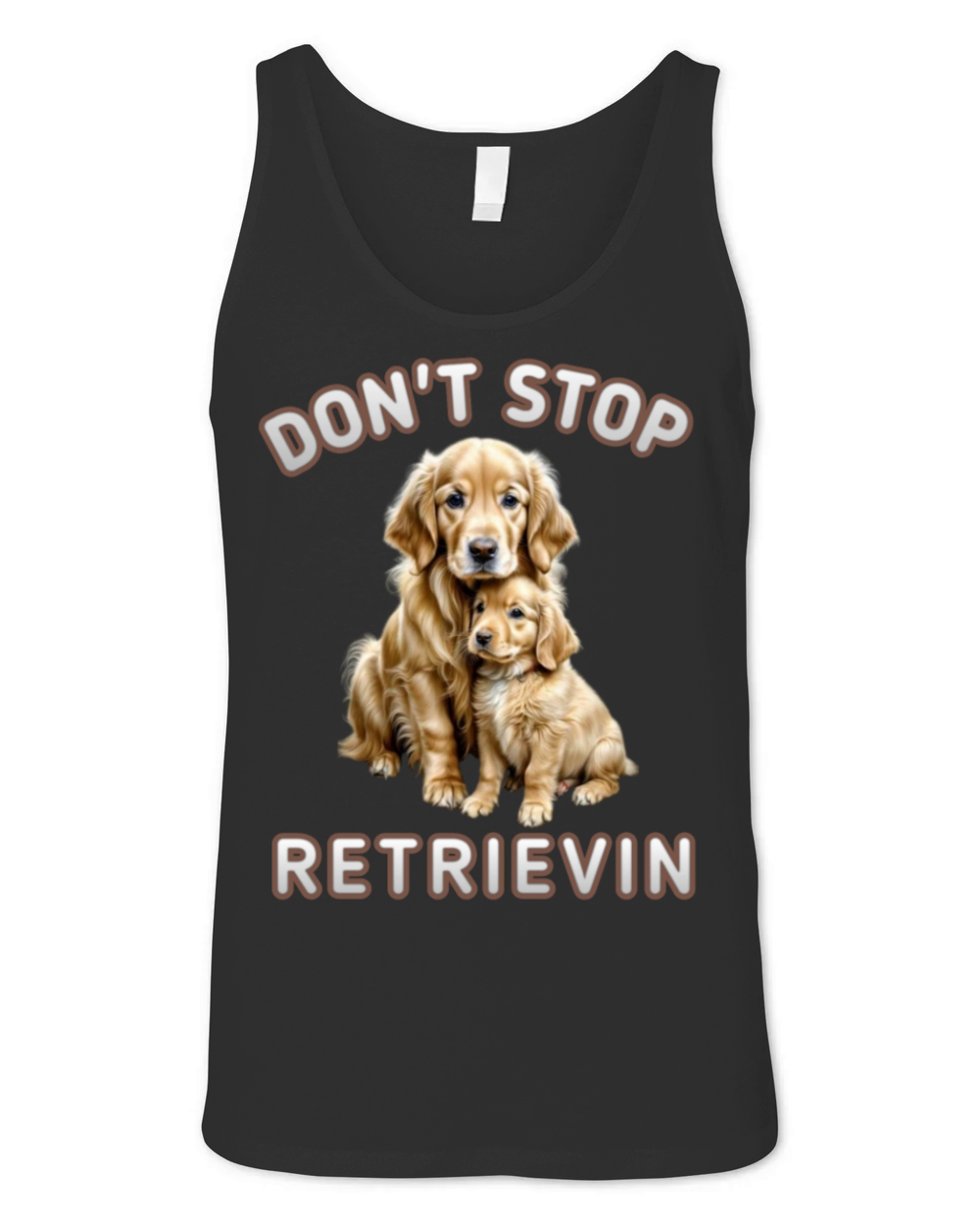 Dont stop retrieving Unisex Jersey Tank