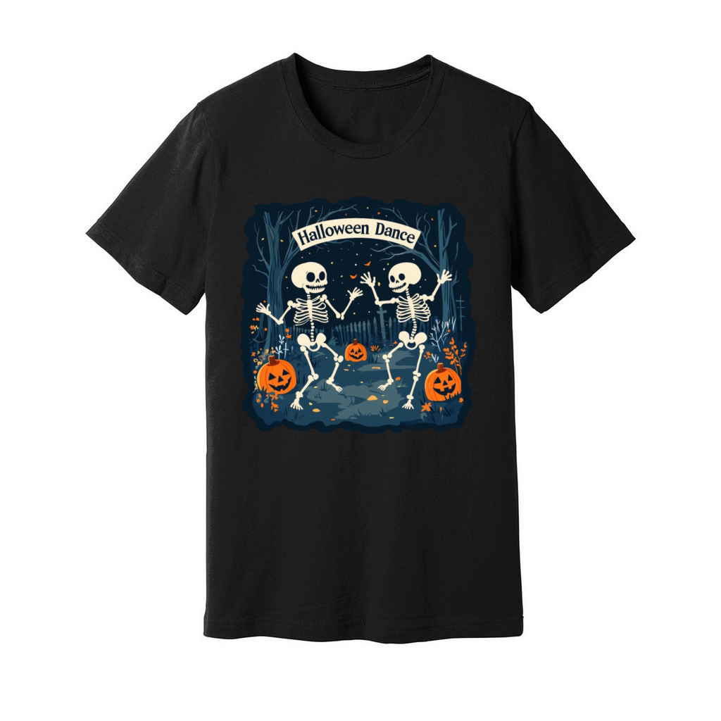 Dancing Skeletons Unisex Jersey Tee