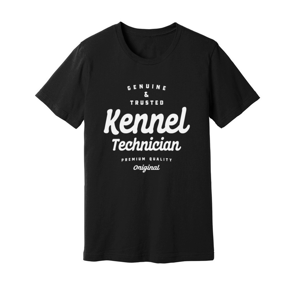 Funny Job Occupation Kennel Technician Unisex Jersey Tee