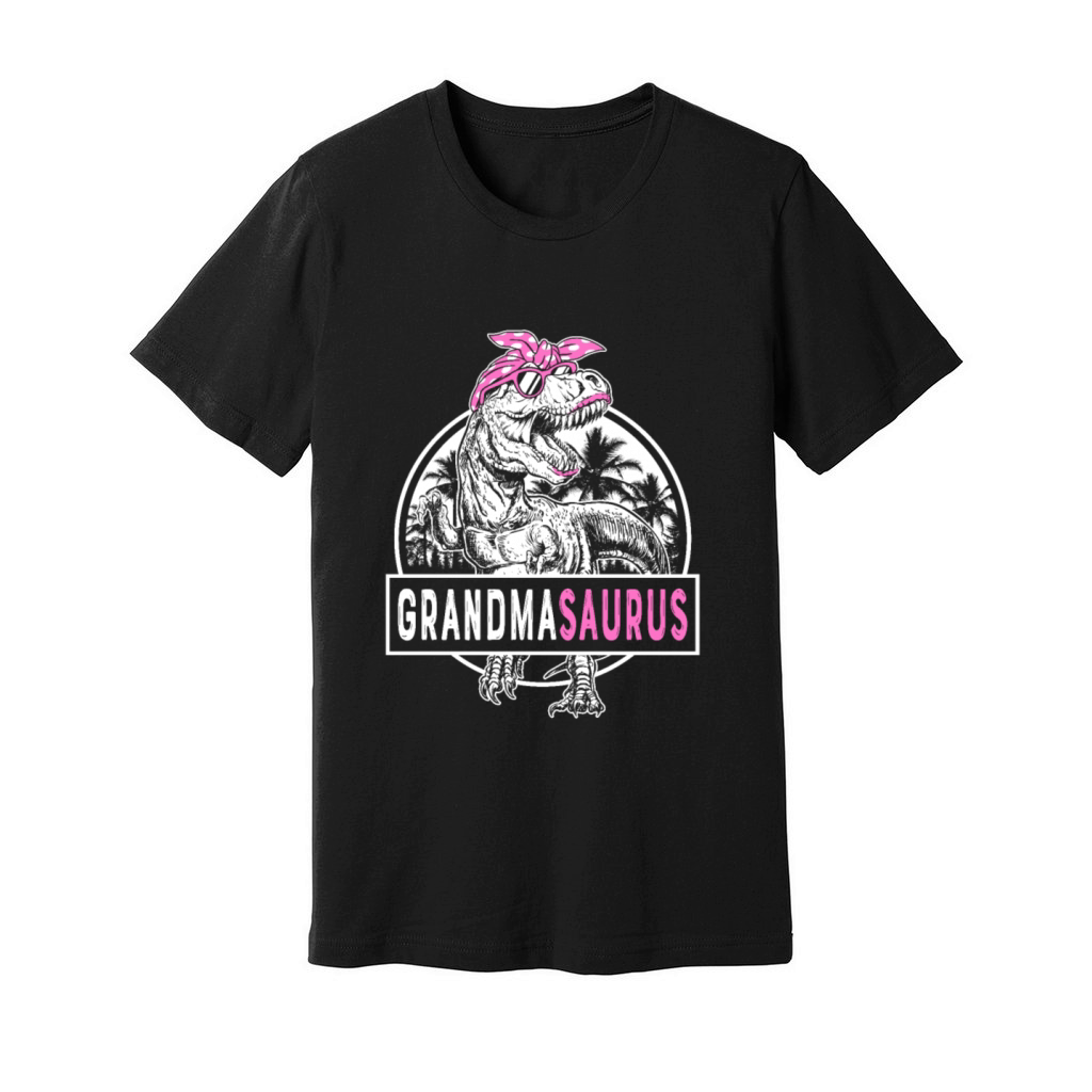 Grandmasaurus Fun Grandmasaurus Mothers Day 1BK8 Unisex Jersey Tee