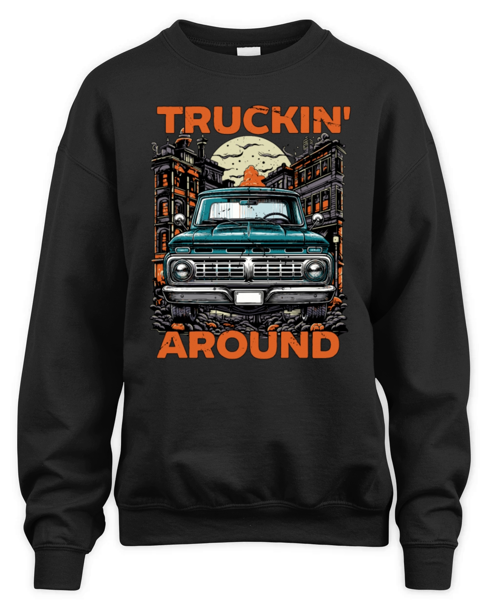 Pickup Truck Truckin Unisex Premium Crewneck Sweatshirt