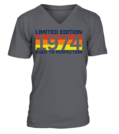 50th Birthday V-Neck T-shirt