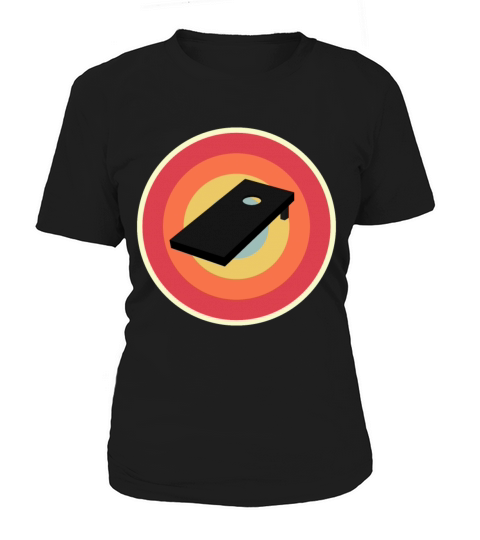 Vintage Retro Cornhole Board Women's T-Shirt