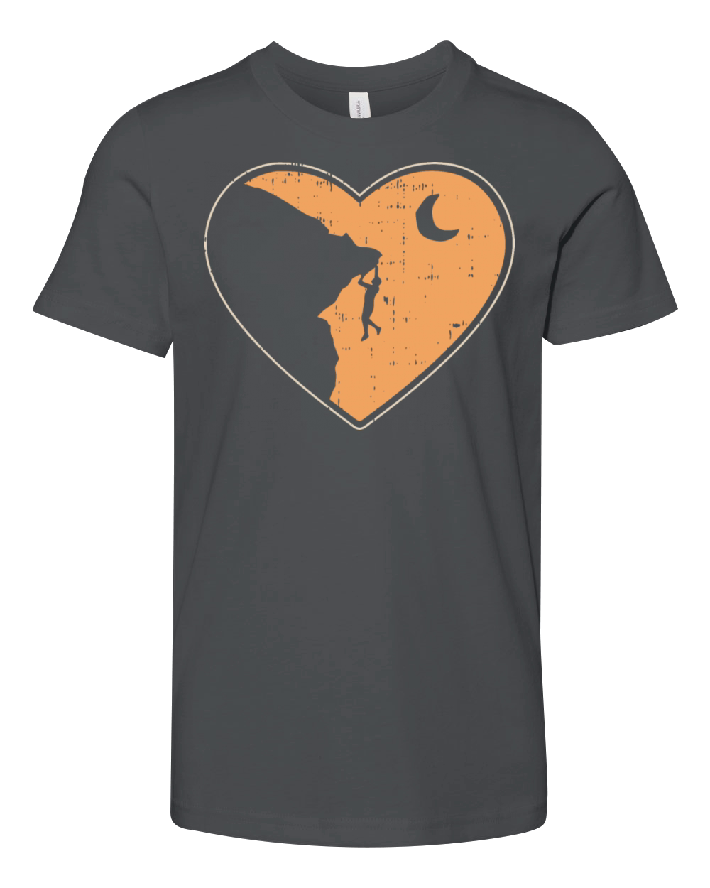 Heart of Climbing Youth Unisex Jersey Tee