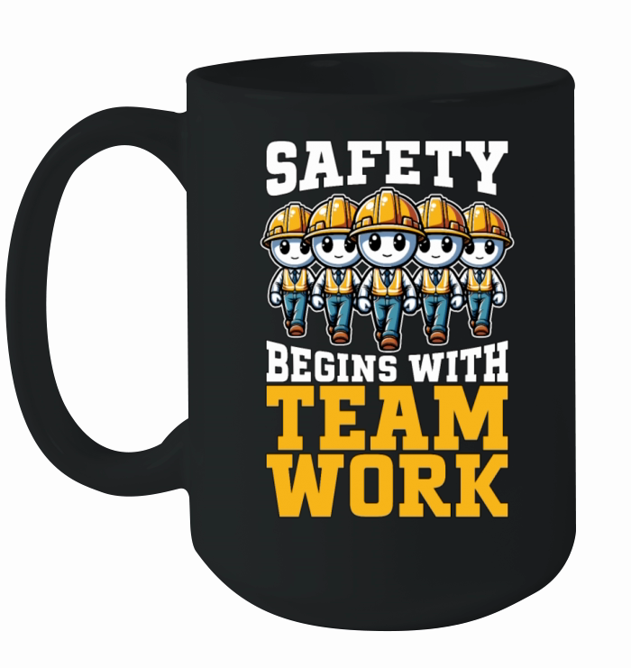 Safety Officer Safety Begins With Patrol Control Ceramic Mug