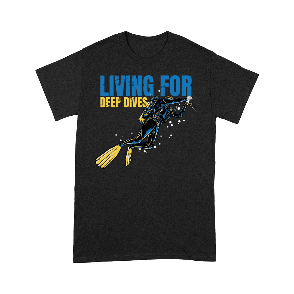 Living for Deep Dives Comfort T-shirt