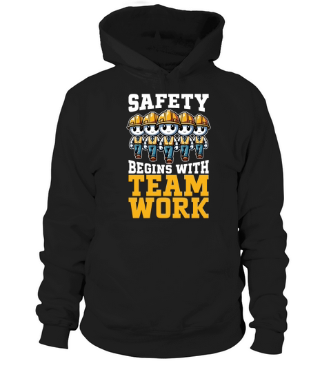 Safety Officer Safety Begins With Patrol Control Hoodie Unisex