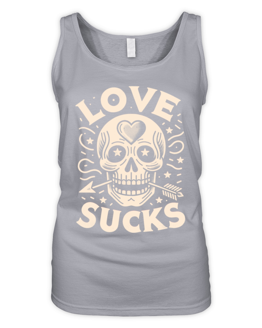 Love Sucks Organic Women's Tank Top