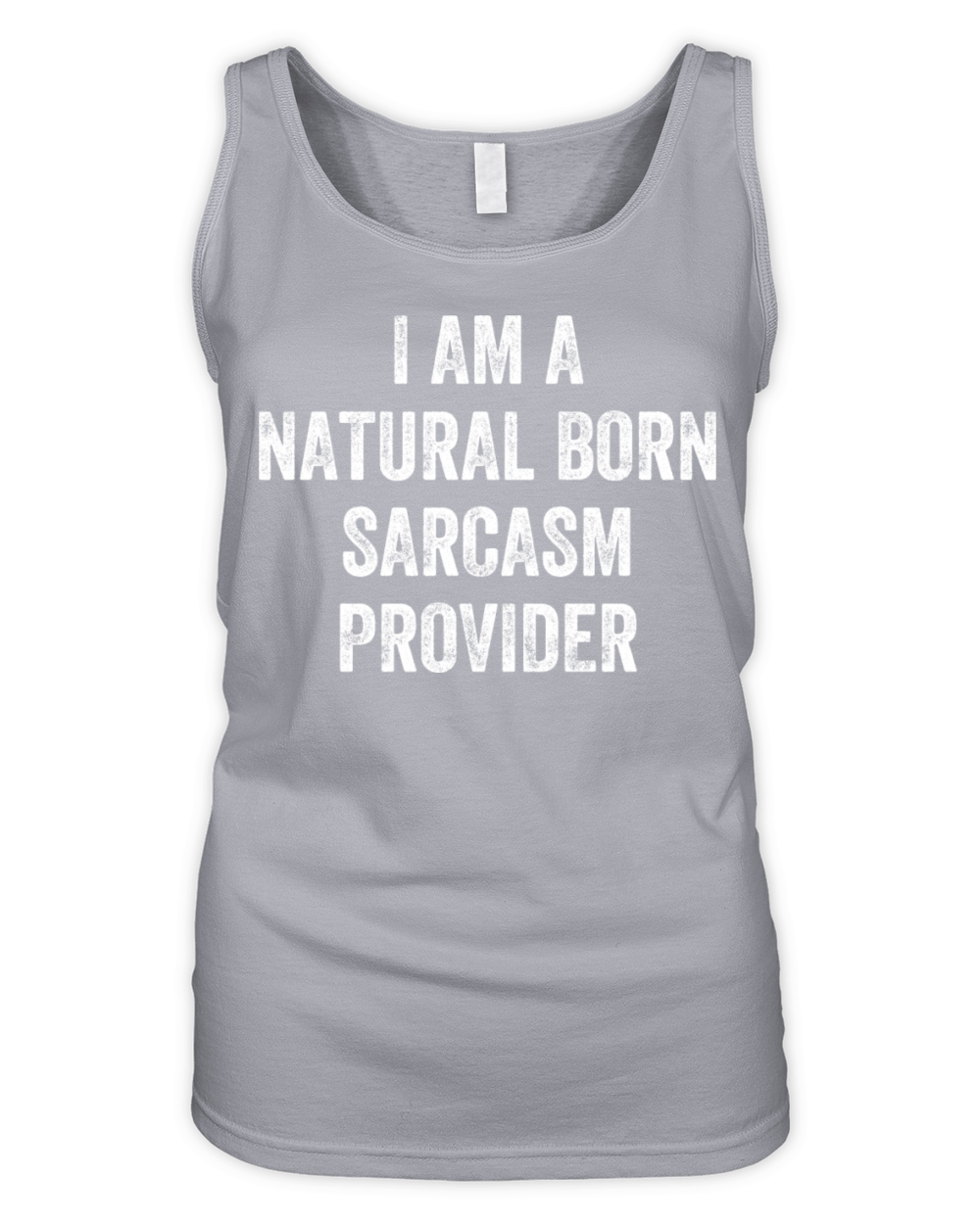 Natural Born Sarcasm Provider Witty Humor Expert Organic Women's Tank Top