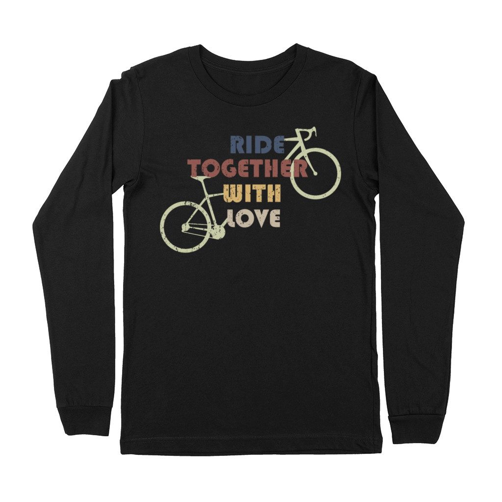 Biking Ride Together With Love Premium Long Sleeve