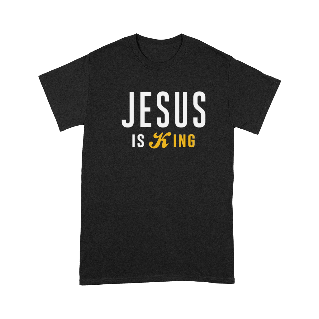 Jesus Is King Christian Quote Premium T-shirt
