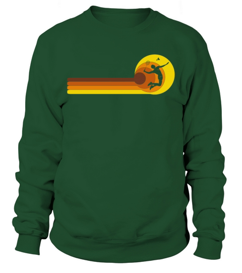 Badminton-player game shuttlecock 70s Year Sweatshirt Unisex
