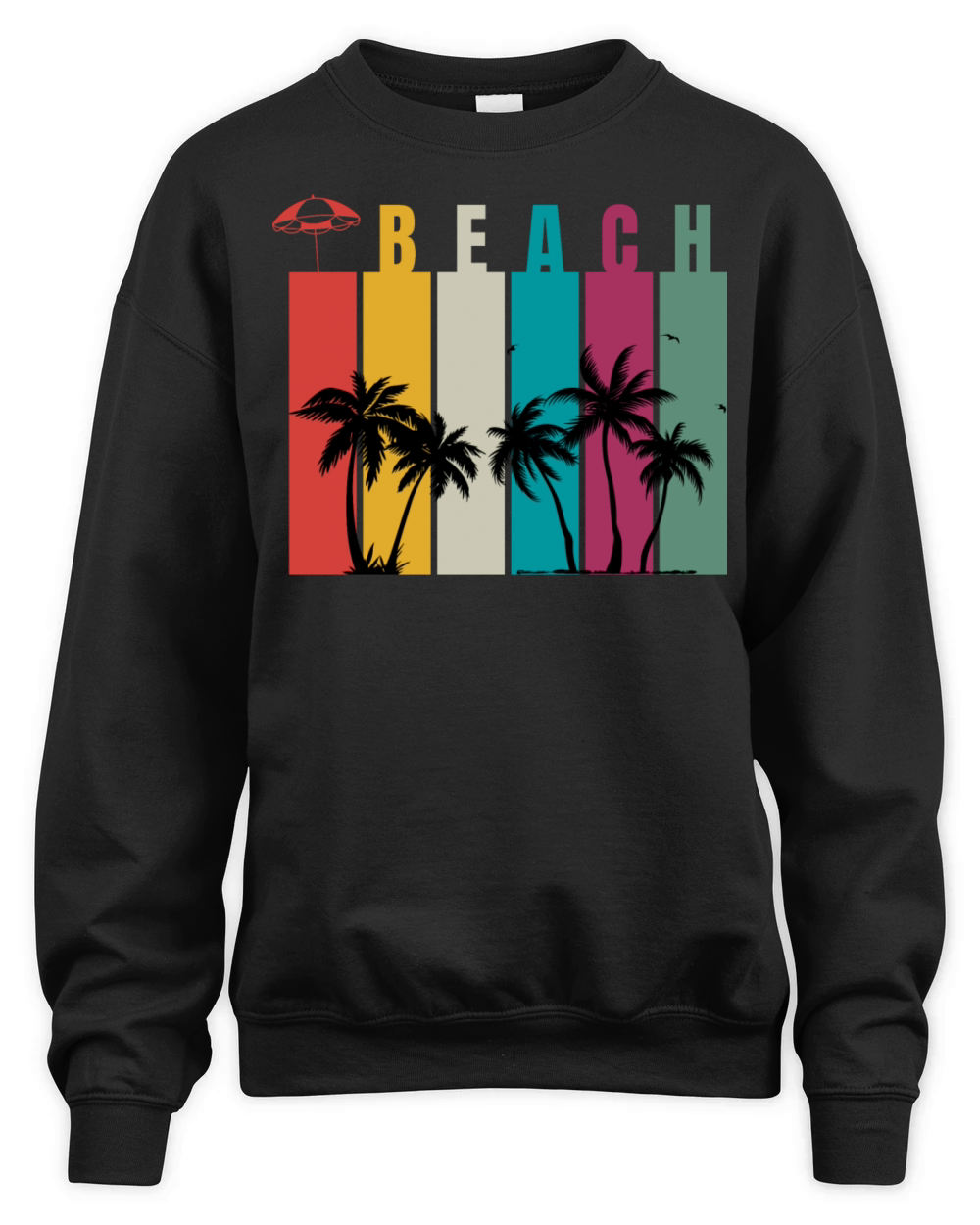 Beach Unisex Premium Crewneck Sweatshirt