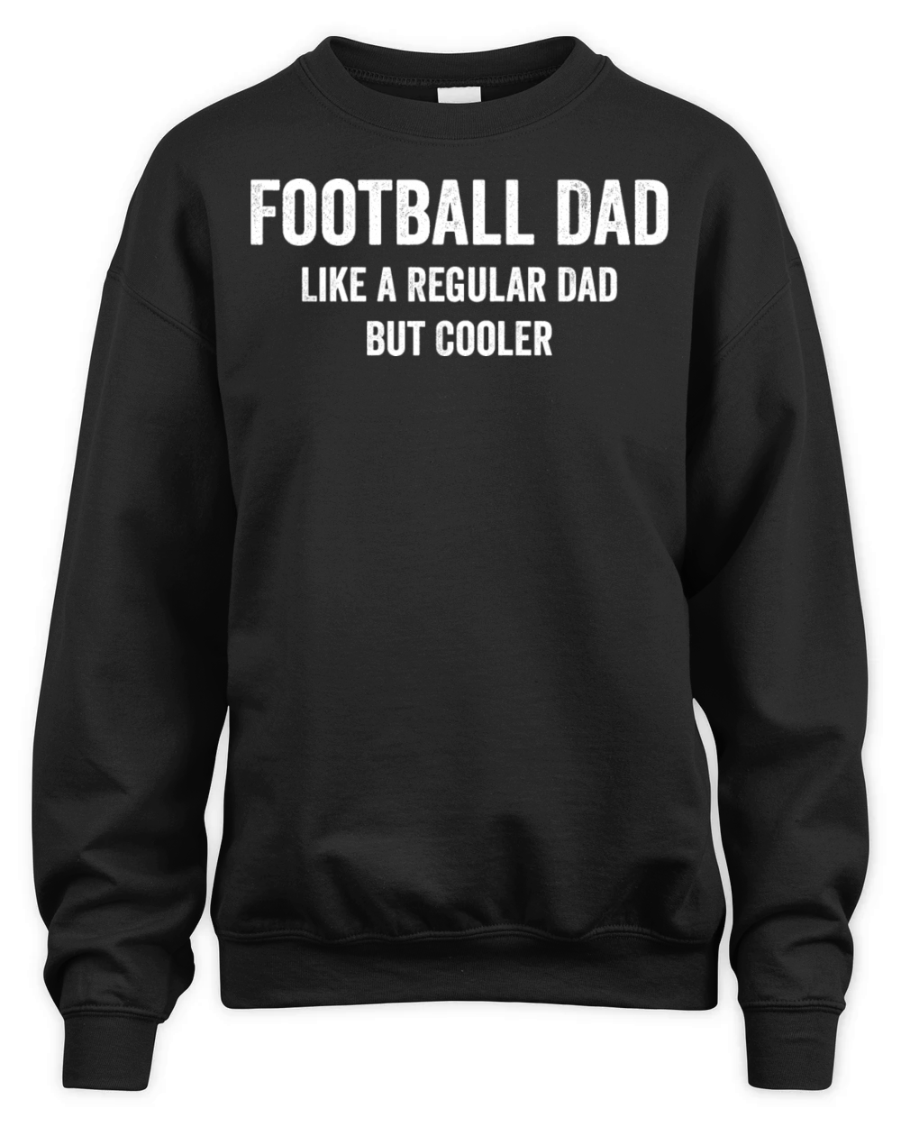 Cool Football Dad Funny Unisex Premium Crewneck Sweatshirt