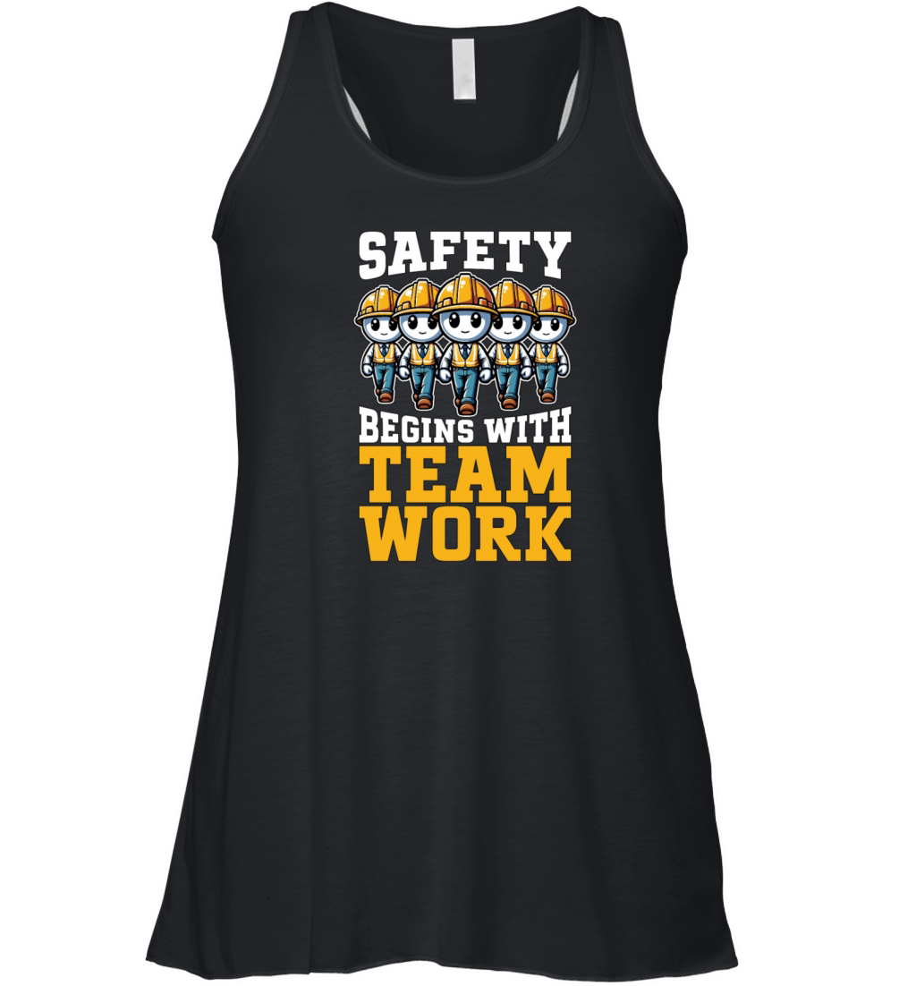 Safety Officer Safety Begins With Patrol Control Women's Flowy Tank Top