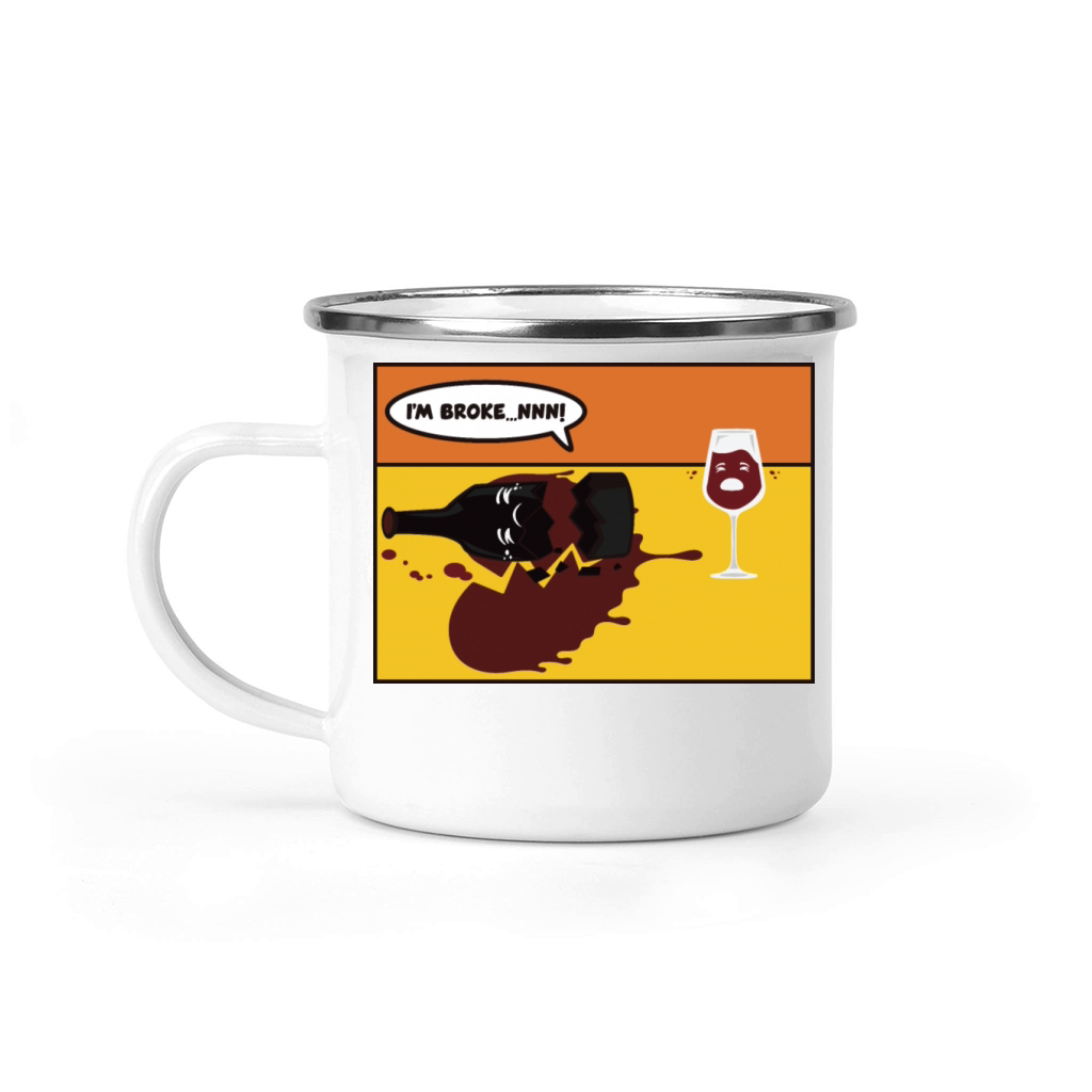 Drunken Melancholy - Funny Camping Mug