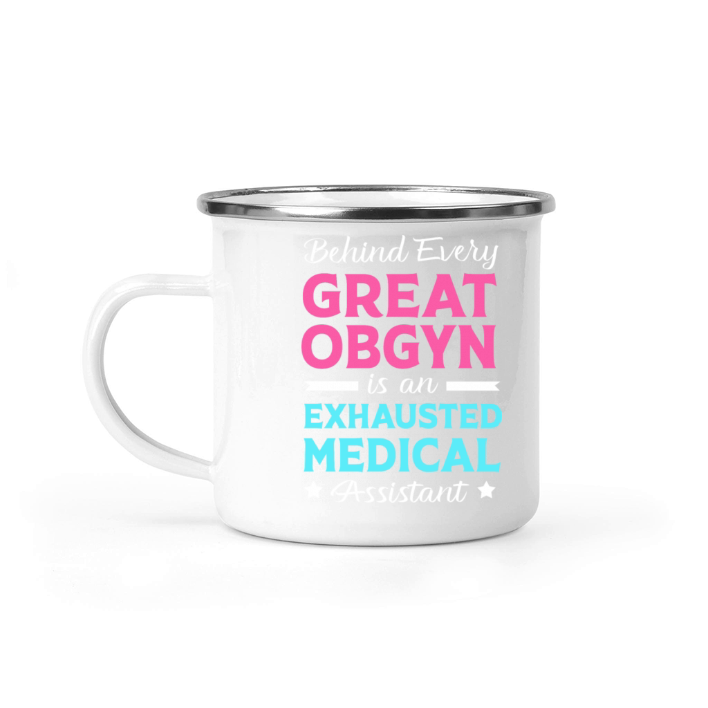 Medical Pregnancy Doctor Obgyn Medical Assistant Camping Mug