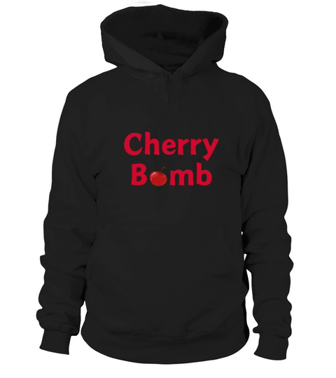 Cute vintage Cherry Bomb Design Hoodie Unisex