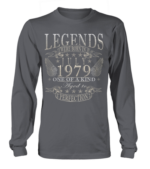 45th birthday 45 years July 1979 Long sleeved Unisex