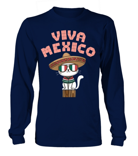 Viva Mexico Celebrate Hispanic Heritage Month Long sleeved Unisex