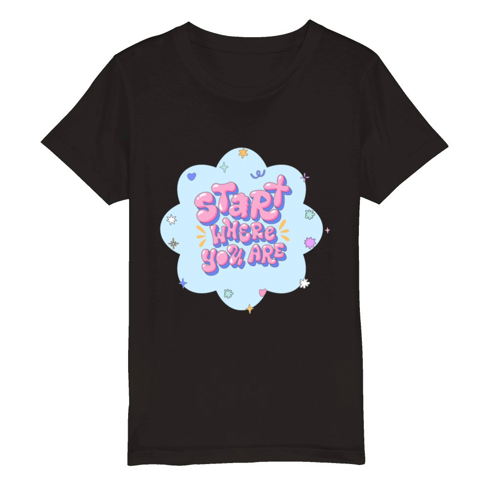 Start Organic Kids Crewneck T-shirt