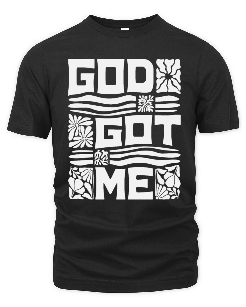 Christian Quote - God Got Me Organic Unisex T-shirt