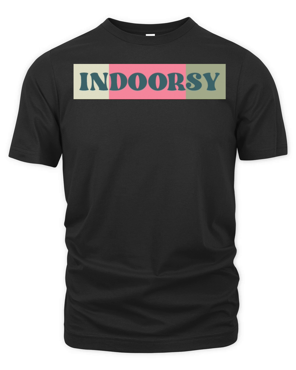 Indoorsy funny indoor lovers quote Organic Unisex T-shirt