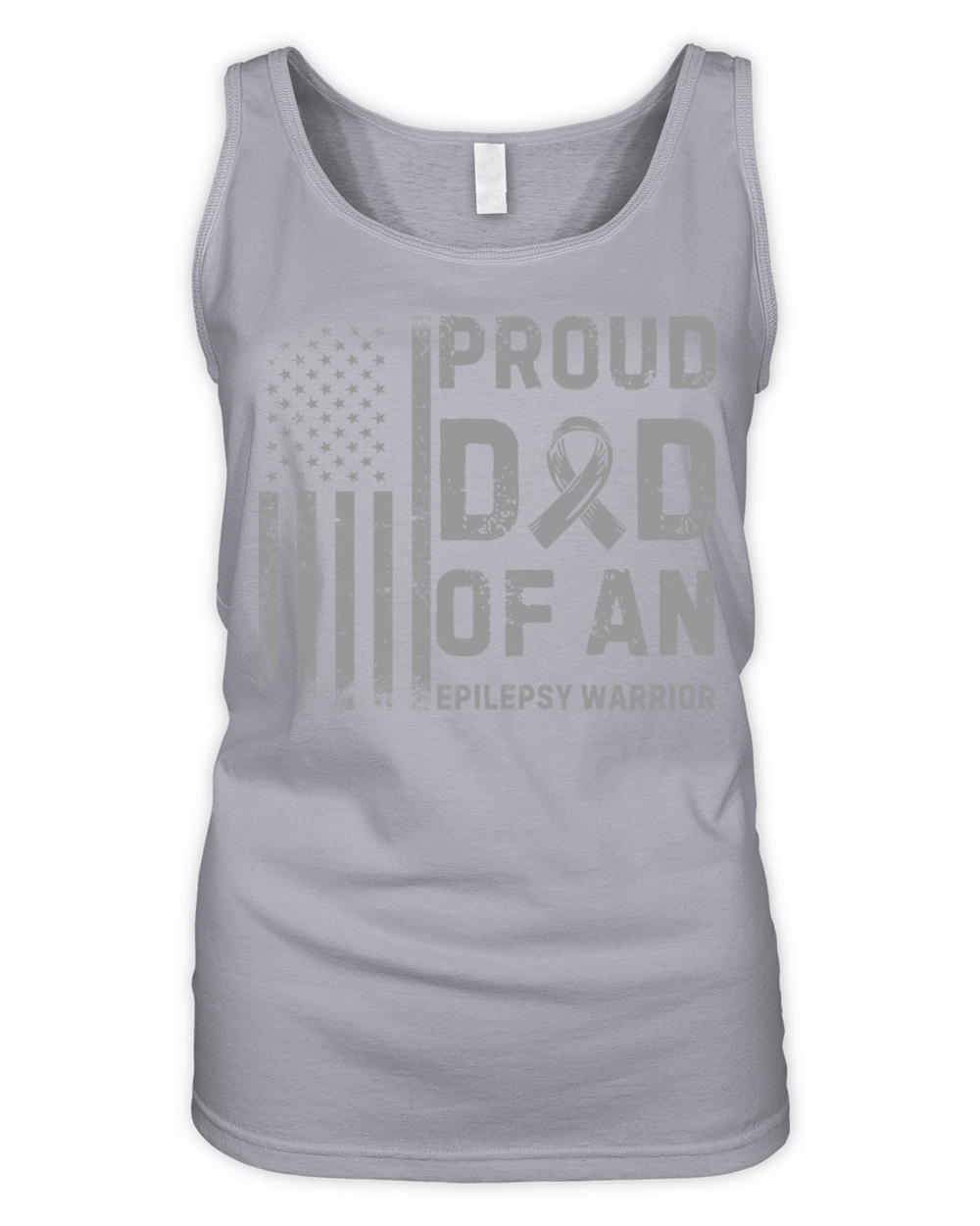 Epilepsy Warrior Dad Proud Epilepsy Awareness Mont Organic Women's Tank Top