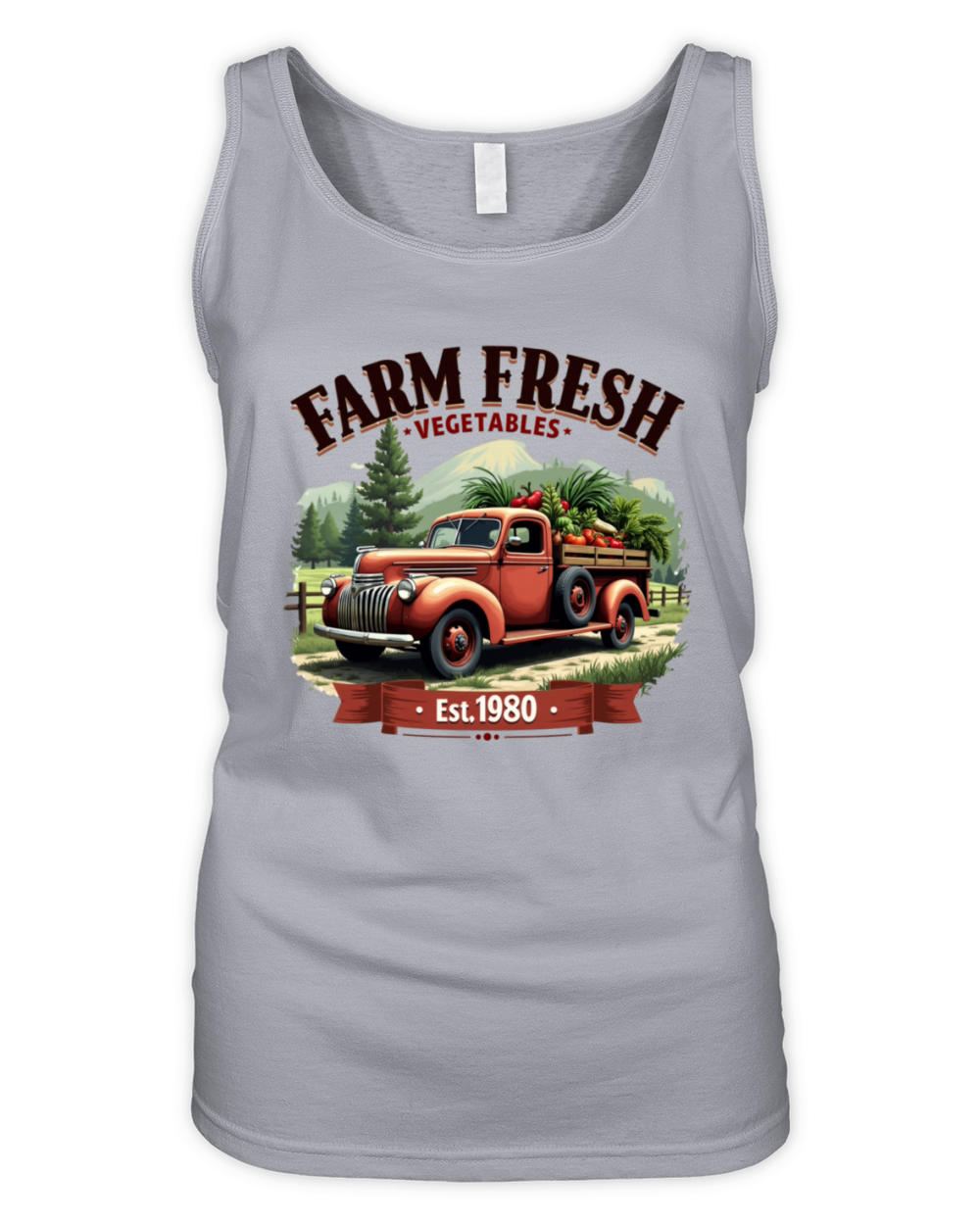 FARM FRESH VEGETABLES 01 Organic Women's Tank Top