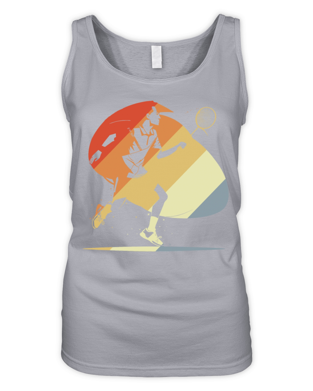 Vintage Badminton Organic Women's Tank Top